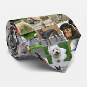 Die Krawatte des Hundeliebhabers (Gerollt)