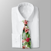 Die Krawatte des tropischen Entwurfs-Mannes (Gebunden)