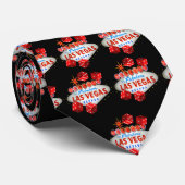 Die Krawatte des Würfel-Spielers (Gerollt)