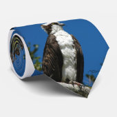 Die Krawatte Ospreyfalke Männer (Gerollt)