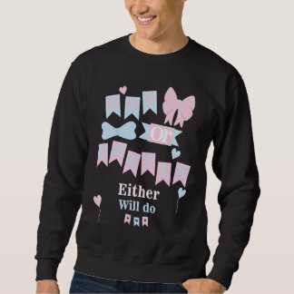 Die Krawatte von Bow oder Bow wird entweder das Pa Sweatshirt