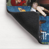 Die Krawatten-Collage Mousepad (Ecke)