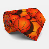 Die Krawatten der Basketball-Männer (Gerollt)