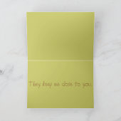 Die Krawatten, die binden Dankeskarte (Innenseite)