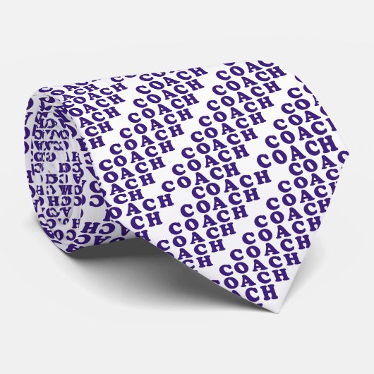 Die Krawatten-lila Buchstabe-Wahl des Trainers des Krawatte (Gerollt)