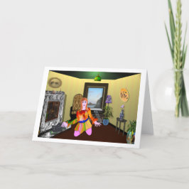 Die kreative Designkarte von kitty & Me LeeMarie Feiertagskarte