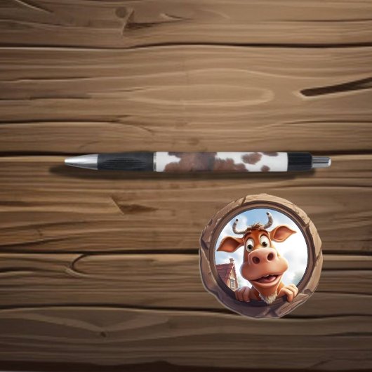 Die kreative Kuh Kugelschreiber