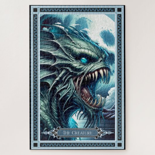 Die Kreatur-Tarot-Karte Puzzle (Vertikal)