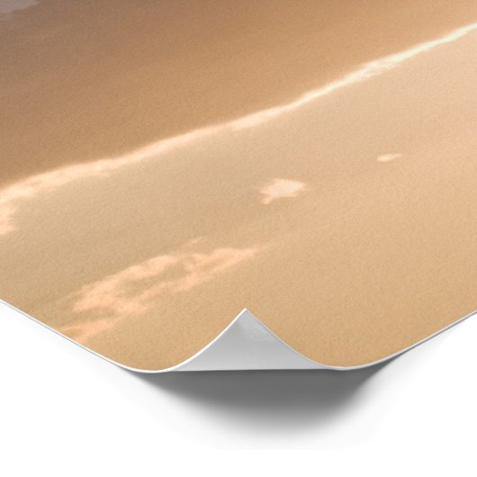 Die krebserregenden Strahlen strahlen über den Him Poster (Ecke)