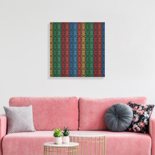 Die Kreise des Lebens Leinwanddruck