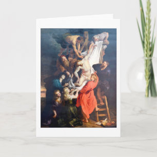 Die Kreuzabnahme, Rubens Karte