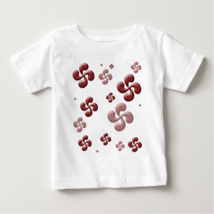 Die Kreuze baskisch 3d! Baby T-shirt