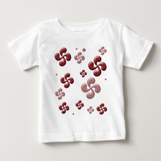 Die Kreuze baskisch 3d! Baby T-shirt (Vorderseite)