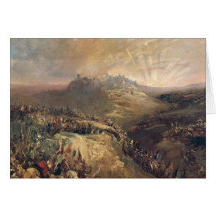 Die Kreuzfahrer vor Jerusalem
