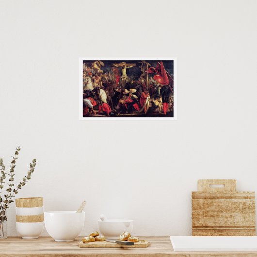 Die Kreuzigung 2 Poster (Küche)