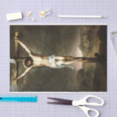 Die Kreuzigung, Bartolomé Estebán Murillo Seidenpapier (Handwerk)