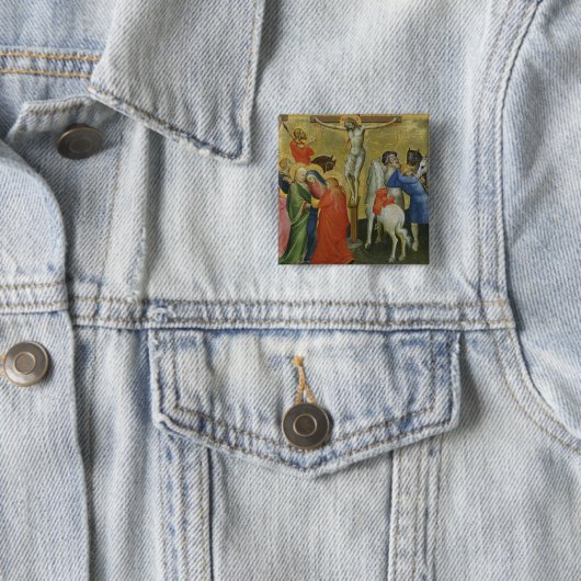 Die Kreuzigung Button (Beispiel)