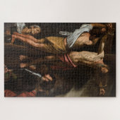 Die Kreuzigung des Heiligen Andreas durch Caravagg Puzzle (Horizontal)