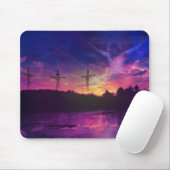 Die Kreuzigung des Jesus Christus auf dem Kreuz Mousepad (Mit Mouse)
