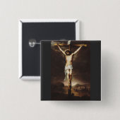 Die Kreuzigung durch Bartolome Esteban Murillo Button (Vorne & Hinten)