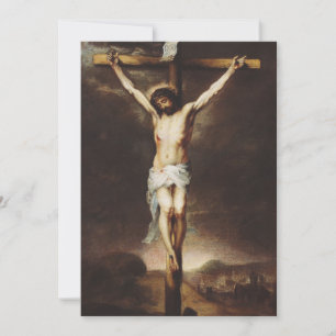 Die Kreuzigung durch Bartolome Esteban Murillo Einladung