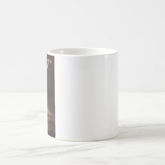 Die Kreuzigung durch Bartolome Esteban Murillo Kaffeetasse (Mittel)