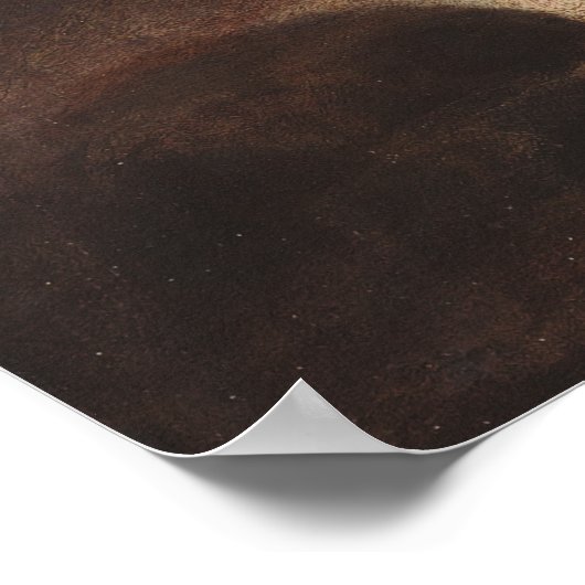 Die Kreuzigung durch Bartolome Esteban Murillo Poster (Ecke)