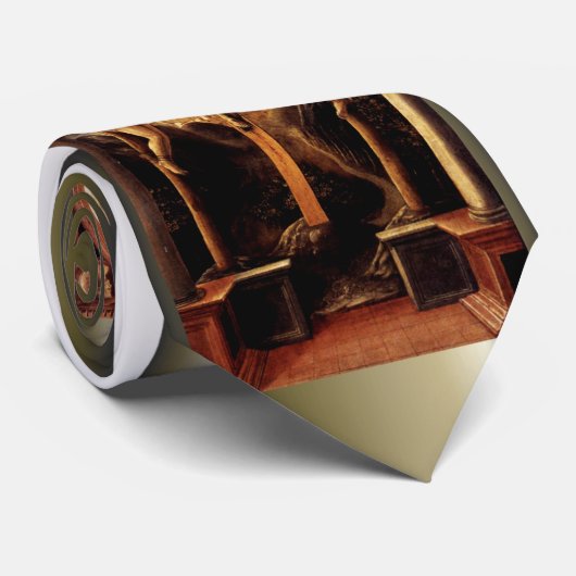 Die Kreuzigung Jesu durch Vincenzo Foppa - 1456 Krawatte (Gerollt)