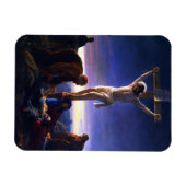 Die Kreuzigung Jesu. Fine Art Magnet (Horizontal)