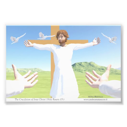 Die Kreuzigung Jesu Fotodruck (Vorne)