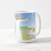 Die Kreuzigung Jesu Kaffeetasse (VorderseiteRechts)