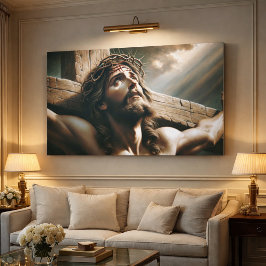 Die Kreuzigung Jesu Leinwanddruck