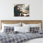 Die Kreuzigung Jesu Leinwanddruck (Insitu (Schlafzimmer))
