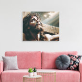 Die Kreuzigung Jesu Leinwanddruck (Insitu (Wohnzimmer))