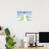 Die Kreuzigung Jesu Poster (Heimbüro)