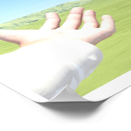 Die Kreuzigung Jesu Poster (Ecke)