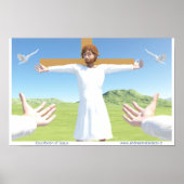 Die Kreuzigung Jesu Poster (Vorne)