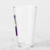 Die Kreuzigung mit der Jungfrau von Pietro Perugin Glas (Links)