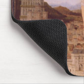 Die Kreuzigung (Öl auf Platte) Mousepad (Ecke)