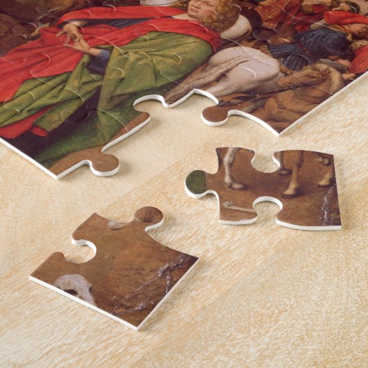 Die Kreuzigung (Öl auf Platte) Puzzle (Seite)