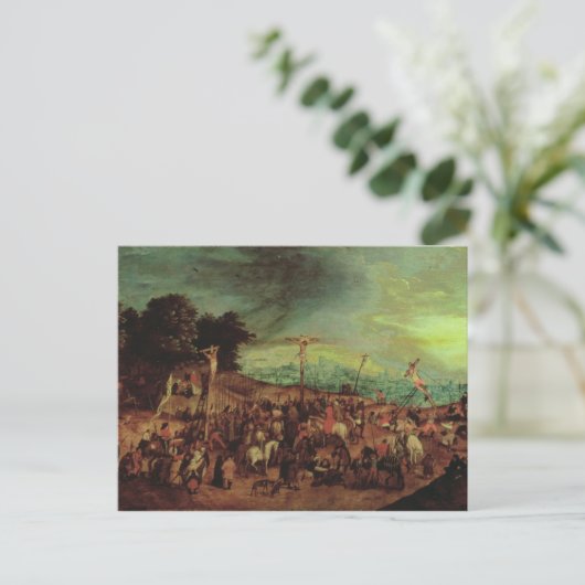 Die Kreuzigung Postkarte (Stehend Vorderseite)