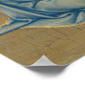 Die Kreuzigung - Sano di Pietro Kunstgedicht Poster (Ecke)