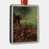 Die Kreuzigung Silbernes Ornament (Rechts)