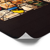 Die Kreuzigung und der Ölberg, 1533 Poster (Ecke)