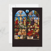 Die Kreuzigung und der Ölberg, 1533 Postkarte (Vorne/Hinten)