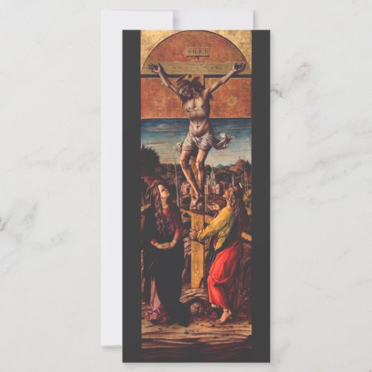 Die Kreuzigung von Carlo Crivelli (Vorderseite)