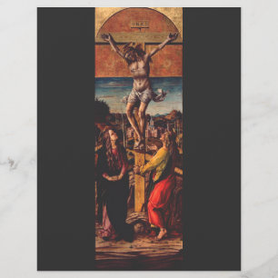 Die Kreuzigung von Carlo Crivelli Flyer