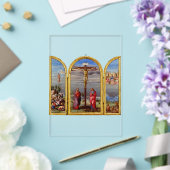 Die Kreuzigung von Francesco Granacci Acryleinladungen (In Situ (Hochzeit))
