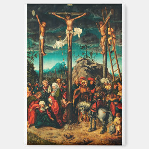 Die Kreuzigung von Lucas Cranach dem Älteren Magnet