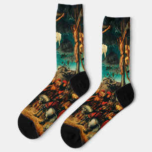 Die Kreuzigung von Lucas Cranach dem Älteren Socken